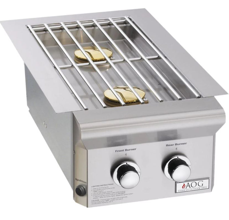 American Outdoor Grill L-Series Drop-In Natural Gas Double Side Burner