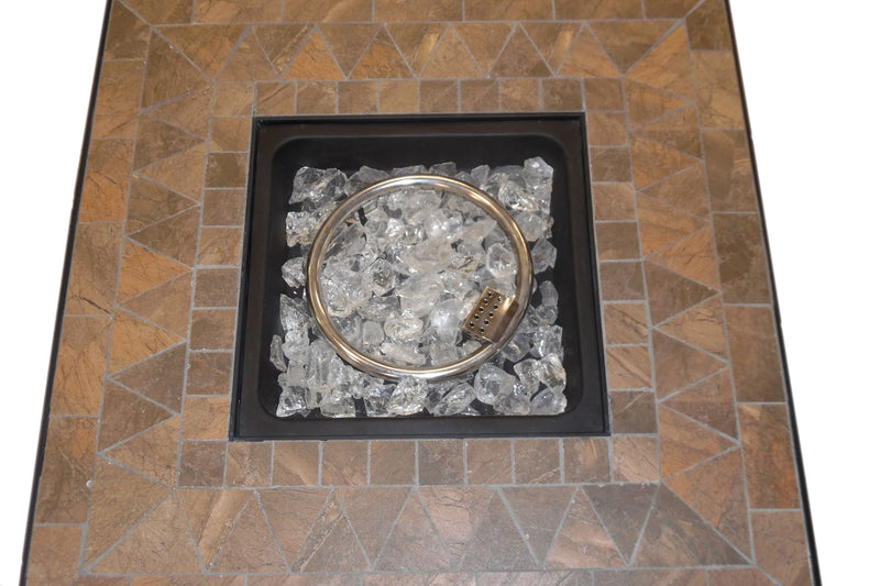AZ Patio Heater | Square Tile Top Fire Pit