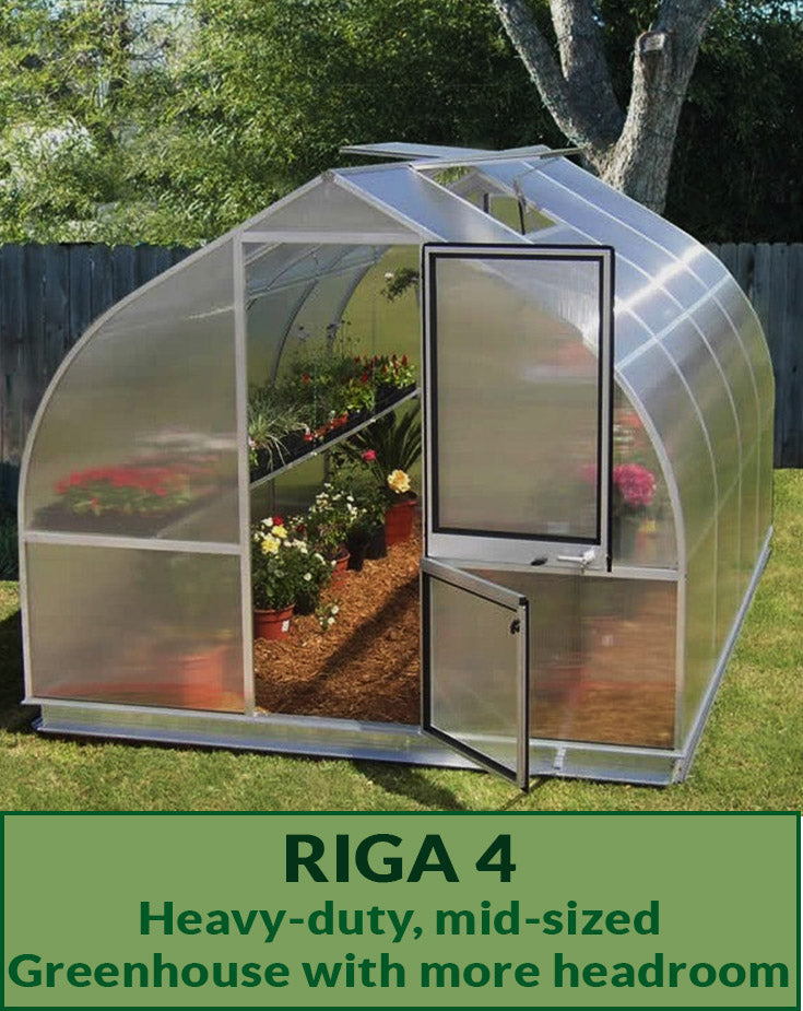Exaco Hoklartherm Riga 4 Greenhouse 10×14