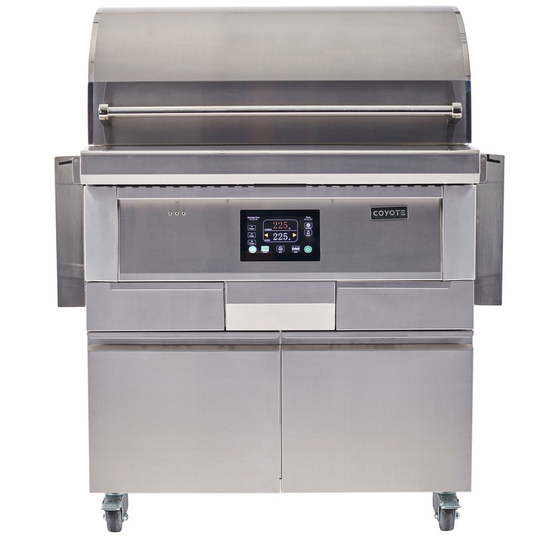 Coyote 36" Built-in Freestanding Pellet Grill with Cart