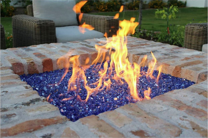 AZ Patio Heaters | Recycled Fire Glass - Cobalt Blue