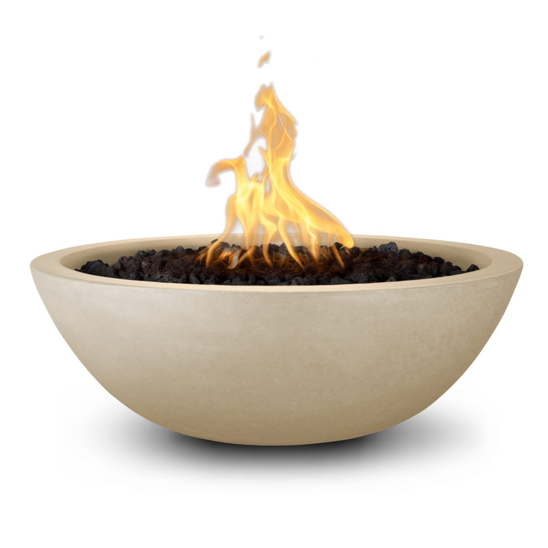 The Outdoor Plus Sedona GFRC Fire Bowl by 33 inches