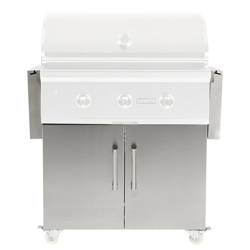 Coyote Stainless Steel Grill Carts
