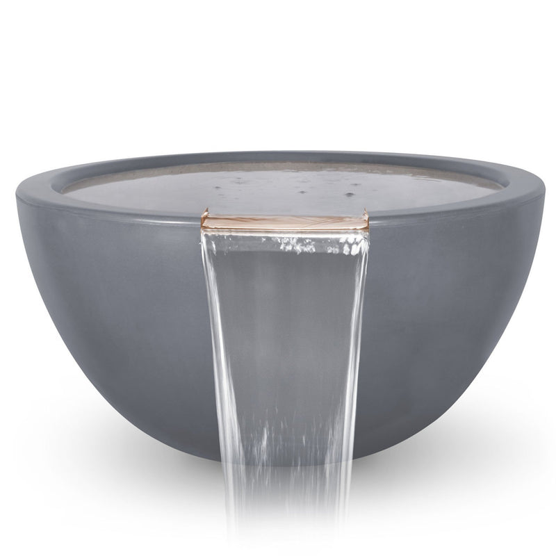 The Outdoor Plus Luna GFRC Water Bowl 30/38 inches