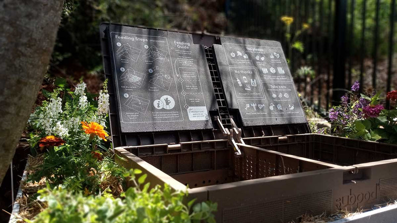 Subpod In-Garden Compost System