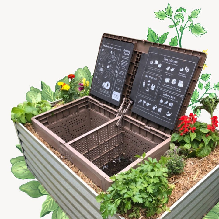 Subpod In-Garden Compost System