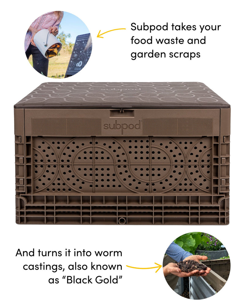 Subpod In-Garden Compost System