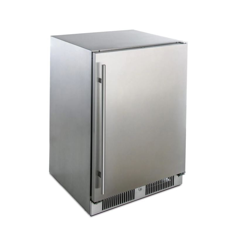 Blaze 24-Inch 5.5 Cu. Ft. and 15-Inch Outdoor Rated Compact Solid Refrigerator