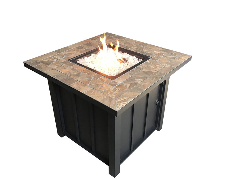 AZ Patio Heater | Square Tile Top Fire Pit