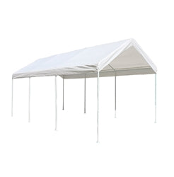 ALEKO Weather Resistant Polyethylene Replacement Roof for Carport - 10 x 20 Feet - White