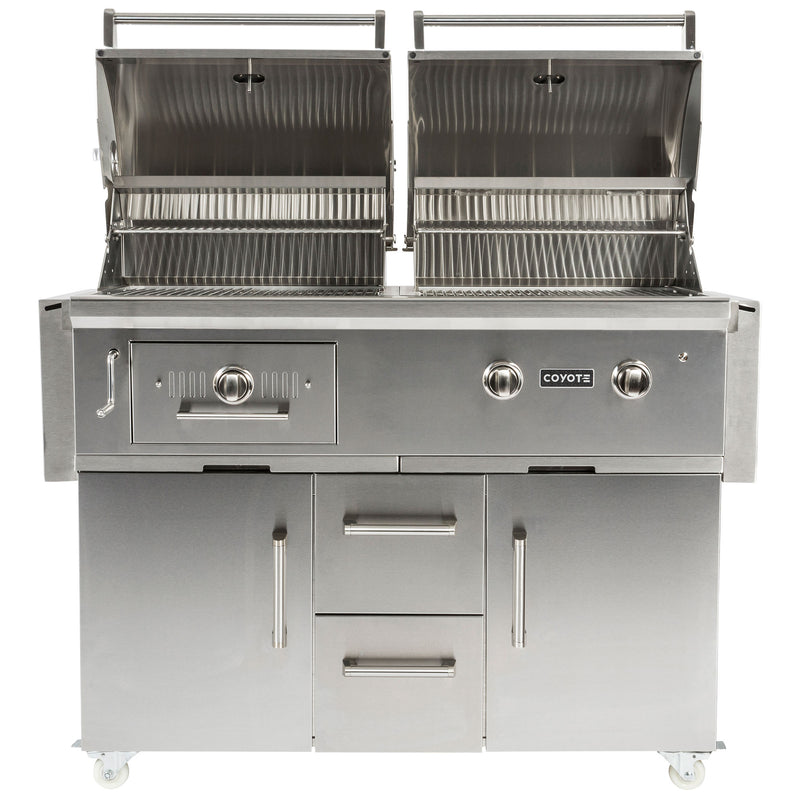 Coyote 50" Built-in Hybrid Grill