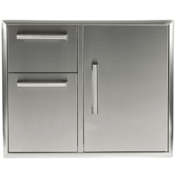 31″ Combination Storage: Door And Drawers Cabinet