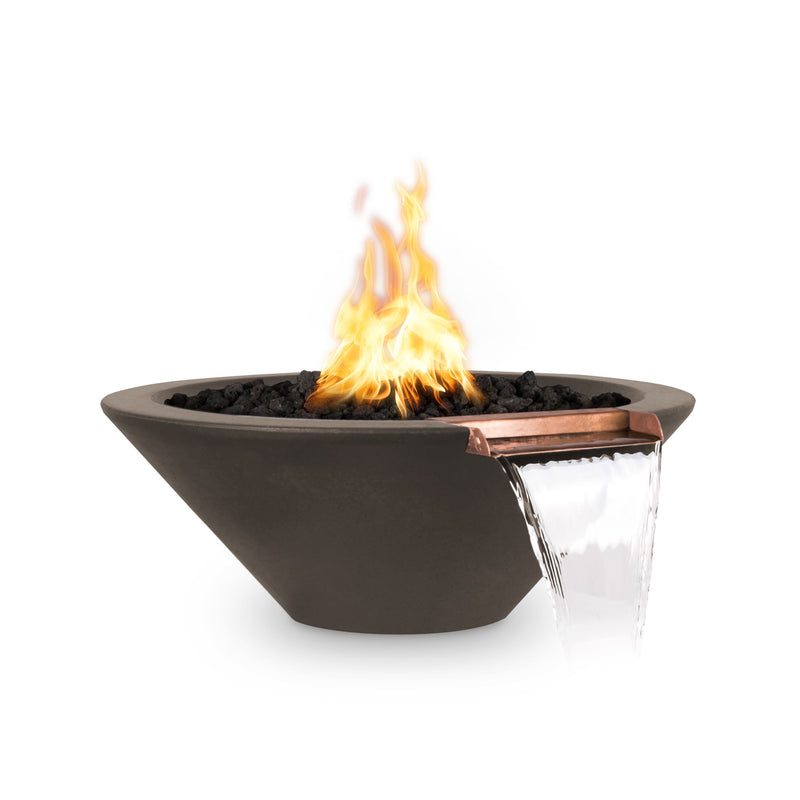 The Outdoor Plus Cazo GFRC Fire & Water Bowl 36 inches