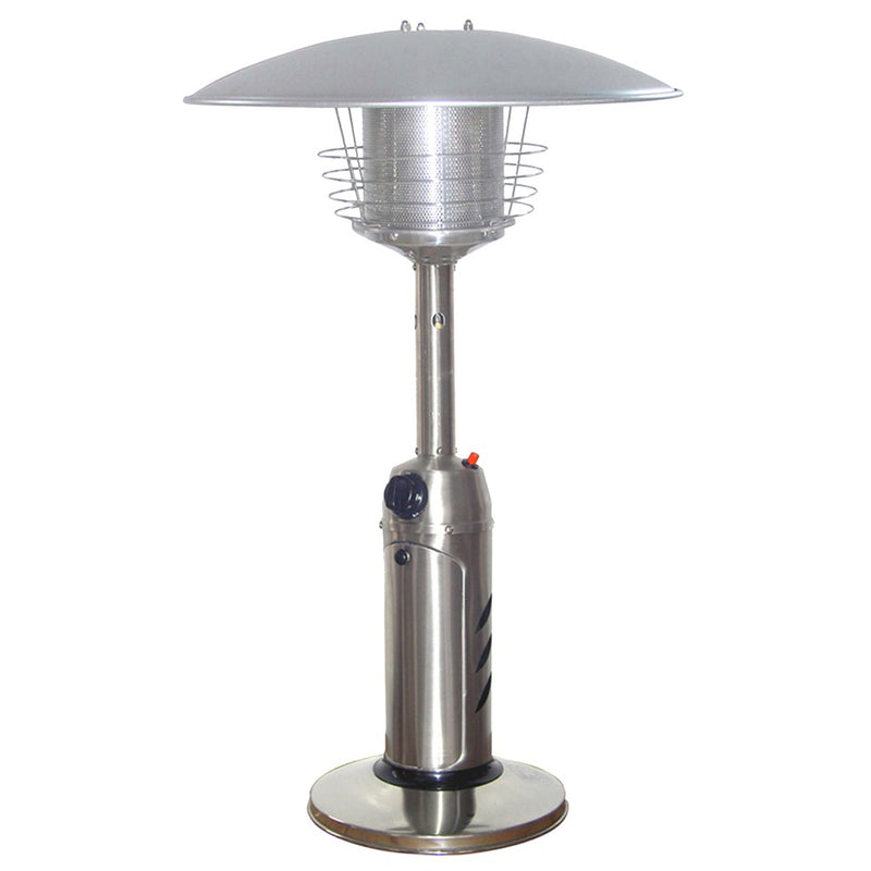 AZ Patio Heaters | Outdoor Tabletop Patio Heater - Stainless Steel Finish