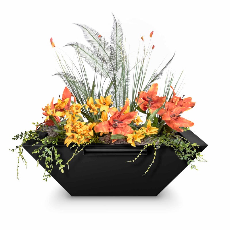 The Outdoor Plus Maya GFRC Planter Bowl with Water 24/30/36 inches