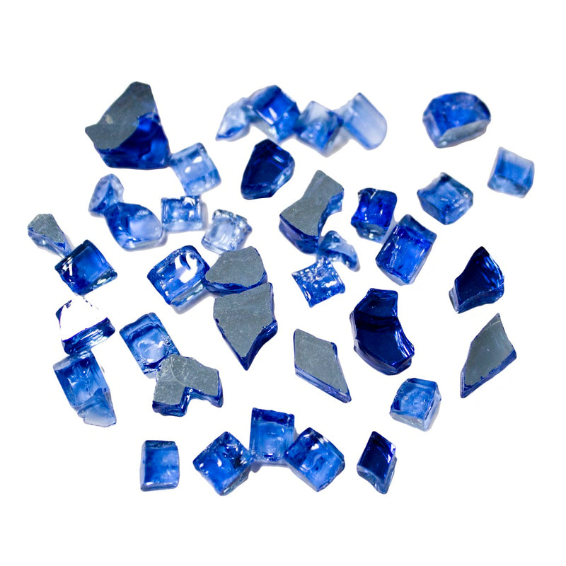 AZ Patio Heaters | Reflective Fire Glass - Cobalt Blue