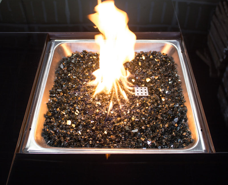 AZ Patio Heaters  | Recycled Fire Glass - Black