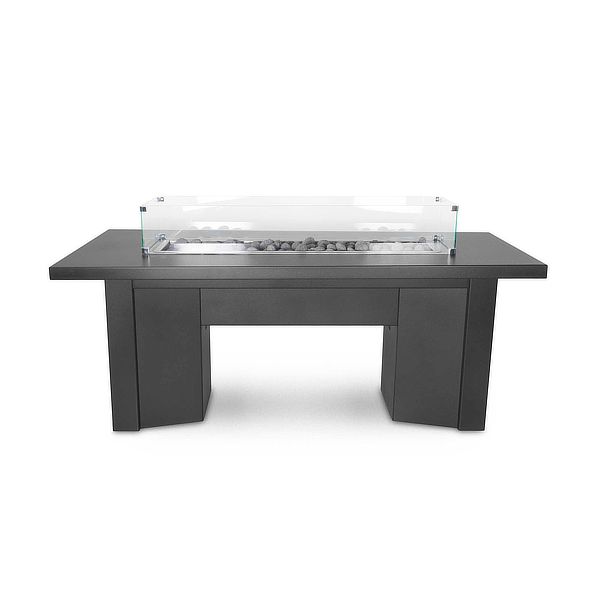 The Outdoor Plus Alameda Powder Coated Fire Table 60 inches