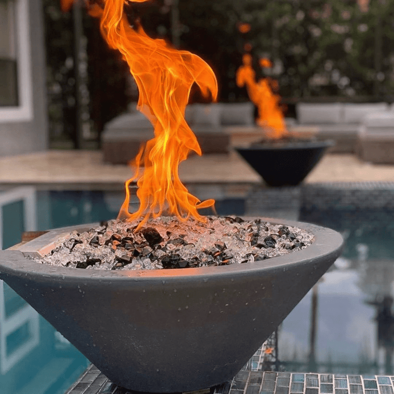 The Outdoor Plus Cazo GFRC Fire Bowl 31 inches