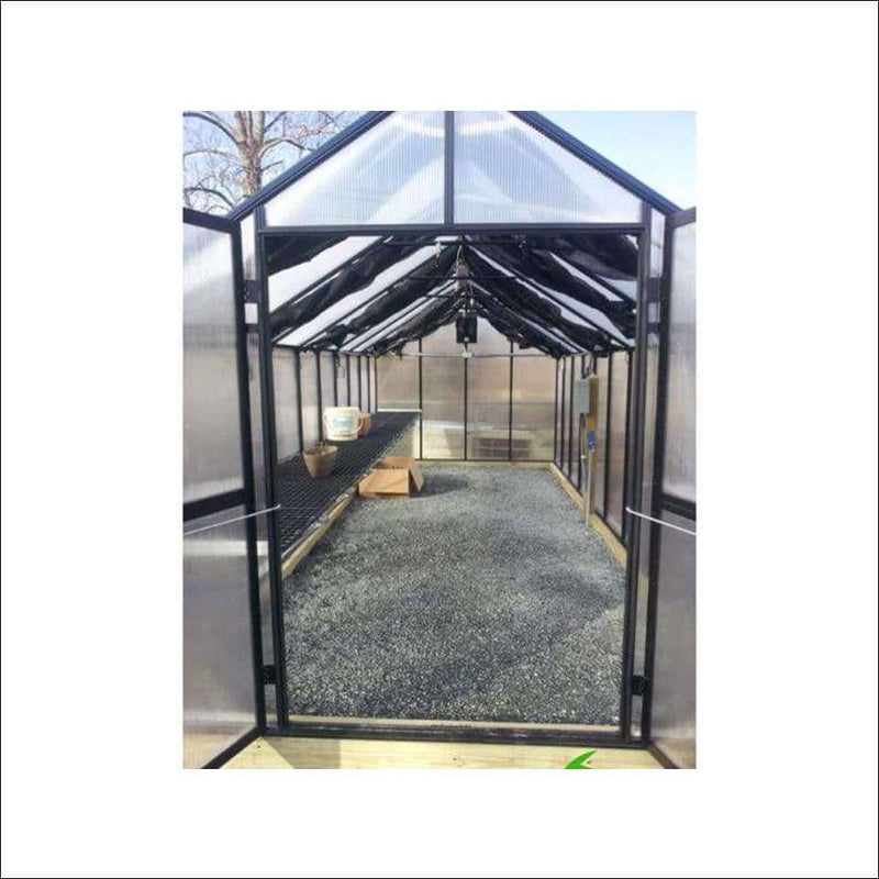 Riverstone MONT Greenhouse  8ft x 24ft Premium Package