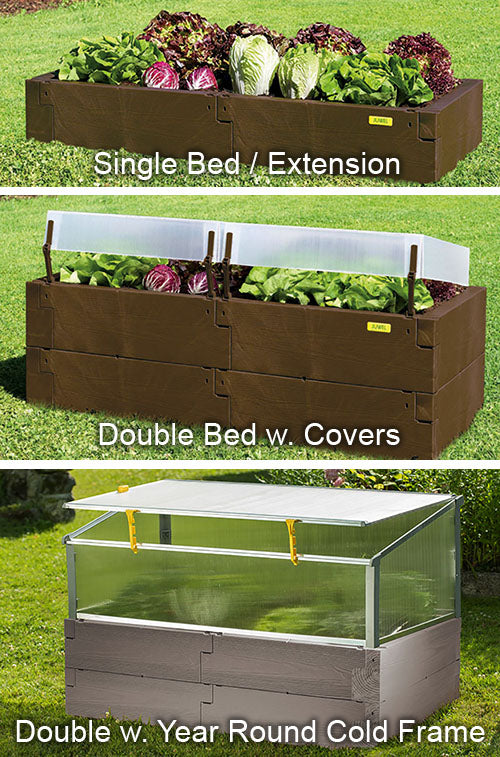 Exaco｜"Timber" Raised Bed (Available in Three Configurations)
